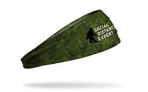 Social Distancing Expert Headband-Green