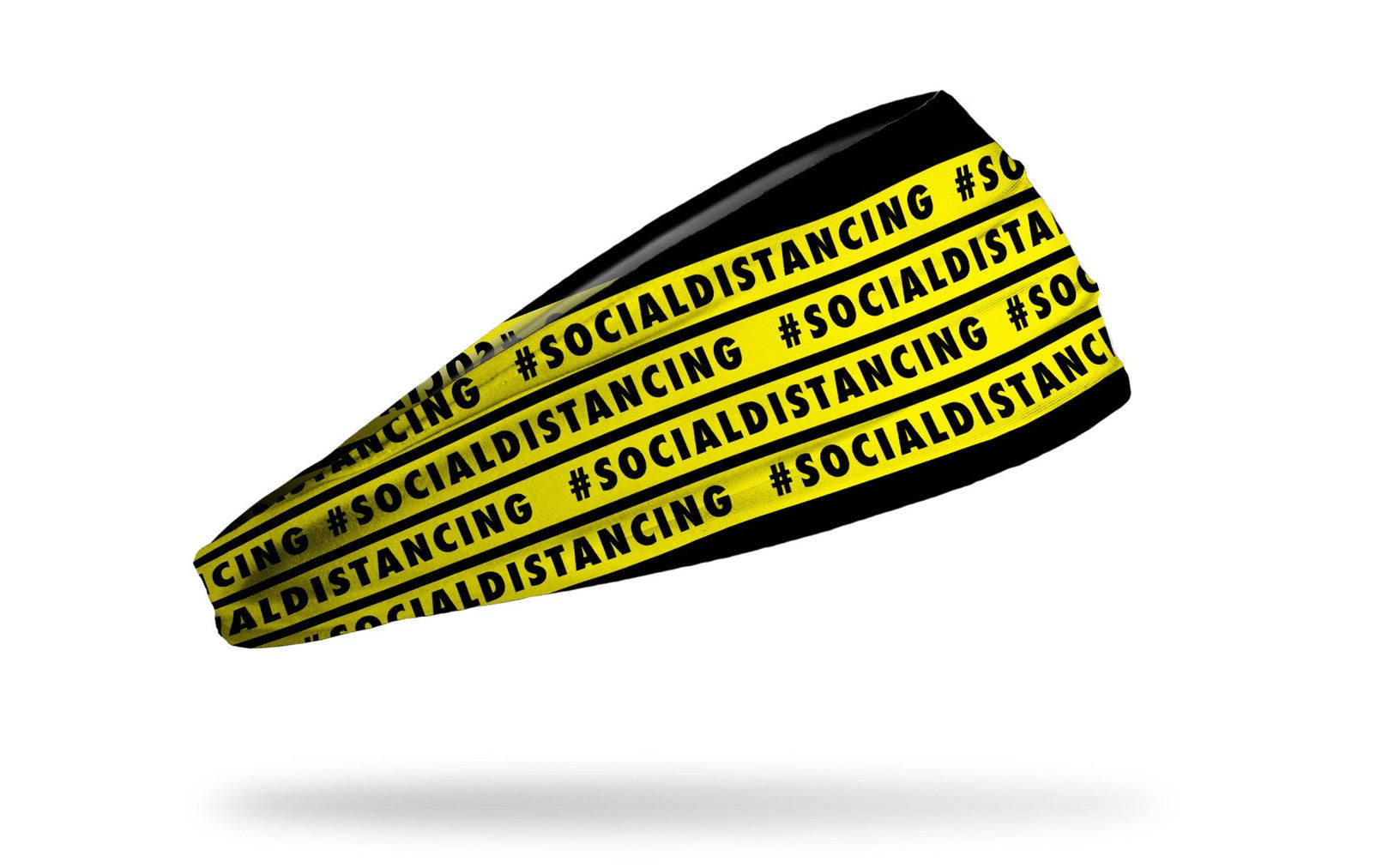 Social Distancing Expert Headband-Yellow